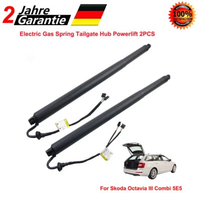 2x Gas Spring Tailgate Powerlift Rear for Skoda Octavia III Estate 5E9827851 TQ - Image 1 of 4