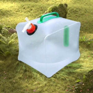 20L Contenedor de agua plegable Jarra de almacenamiento de agua para acampar - Picture 1 of 13