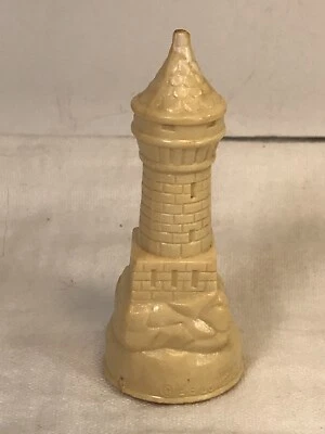 Una pieza de ajedrez de repuesto vintage Anri torre blanca ES Lowe Renaissance (ST3) Foto 1 de 4