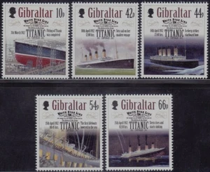 Gibraltar Issue 2012 (Set 1461-1465) Titanic - Picture 1 of 1