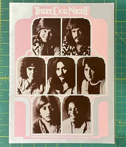 1971 Concert Program • Three Dog Night - Picture 1 of 4