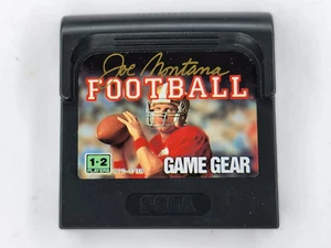 Joe Montana Football Sega Game Gear Gg Cartridge Only - Picture 1 of 2