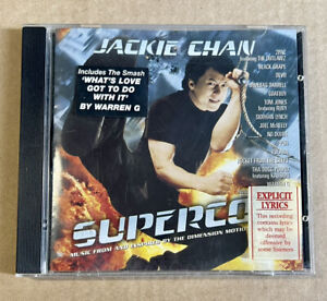 Supercop - Soundtrack (CD, 1996) 🔥 2Pac, Warren G. Starring Jackie Chan