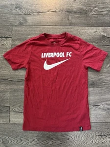 Maglia Nike Liverpool Youth Medium Rossa Swoosh Tee Calcio Calcio Calcio Calcio - Foto 1 di 8
