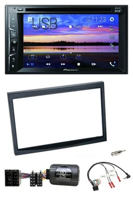 Pioneer Bluetooth 2DIN USB DVD DAB Lenkrad Autoradio für Citroen C3 C2 Berlingo - Bild 1 von 4