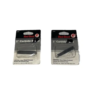 Red Devil 3065 2" Carbide Scraper Blade Fits 3005 Handle New Sealed ( Lot Of 2 ) - Picture 1 of 2