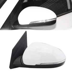White Electric Wing Door Mirror Left Side Fits For Hyundai Tucson 2015-2019 - Imagen 1 de 7