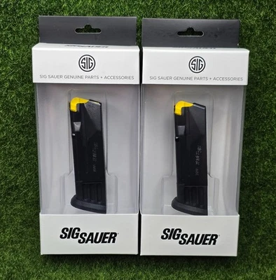 LOT of 2 Sig Sauer P365 XMACRO OEM 9mm 10 Round Steel Magazine, Black - 8901466 - Image 1 of 4