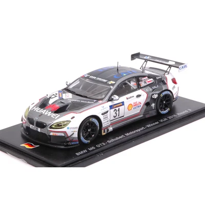 BMW M6 GT3 N.31 WINNER VLN 2016 ROUND 3 MULLER-WITTMAN-KROHN 1:43 Spark Model Au - Immagine 1 di 2