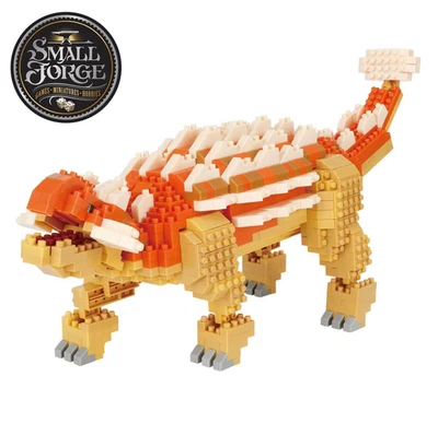 Nanoblock Ankylosaurus Deluxe, NBM-063, 1150 Pieces Level 4, NEW - Image 1 of 4