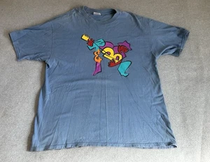 T-shirt vintage anni 90 Hanes Beefy T Jazz BB KING tour musicale uomo XL concerto band - Foto 1 di 17
