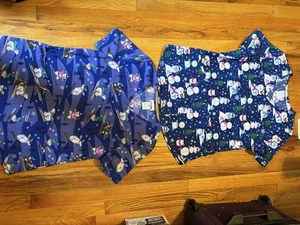 Women’s Scrubstar Size S New Without Tags (2) Scrub Tops Winter/Christmas - Picture 1 of 10