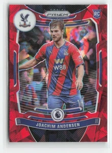 2021-22 Panini Prizm Premier League #289 Joachim Andersen Prizms Red Ice - Bild 1 von 2