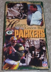 History of the Green Bay Packers VHS Video nfl football - Picture 1 of 2
