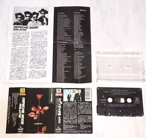Depeche Mode 1990 Violator Taiwan Edition Cassette Tape with Promo Insert - Picture 1 of 8