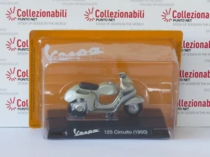 DIE-CAST MOTO SCOOTER VESPA 125 CIRCUITO 1950 - MOTORBIKES VESPA 1:18 #29 - Picture 1 of 1