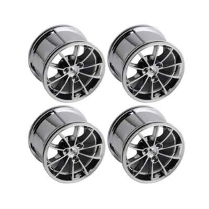 Rueda de cubo enchapado 4 piezas neumáticos modelo clásico ladrillos juguete educativo para LE*GO - Imagen 1 de 18
