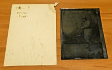 Jocko Flynn 1887-1890 Old Judge N173 Cabinet Proof Metal Tin Original Envelope