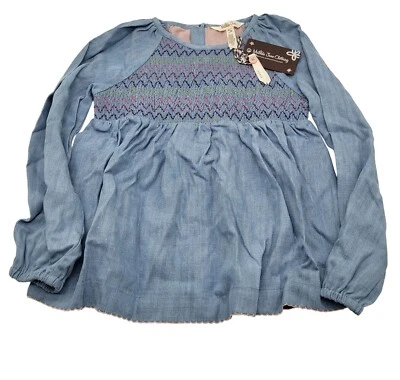 Top túnica MATILDA JANE niñas talla 6 cambray jardín encantado cambray cambray Foto 1 de 4