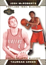 2007-08 Topps Co-Signers Gold Red Basketball Card #97A Taurean Green/McRoberts