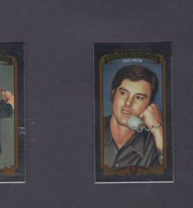 2012 UD GOODWIN CHAMPIONS MINI FOIL PARALLEL #113 STEVE CARLTON PHILLIES SP  /99