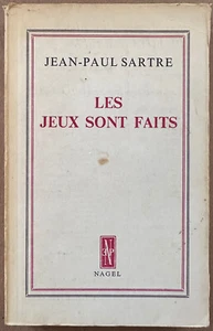 SARTRE: Les Jeux Sont Faits (Éditions Nagel, 1968) - Picture 1 of 4