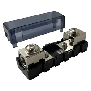 Modular ANL / MANL MOD F BLOC / Mini ANL Stackable Fuse Block - Nickel Plated - Picture 1 of 16