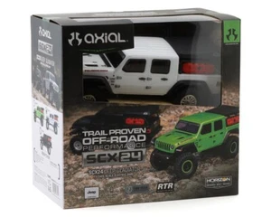 Axial SCX24 Jeep JT Gladiator 1/24 Scale 4WD RTR Ready To Run Crawler White - Picture 1 of 15