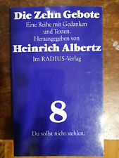 Heinrich Albertz: Die Zehn Gebote, Bände 8