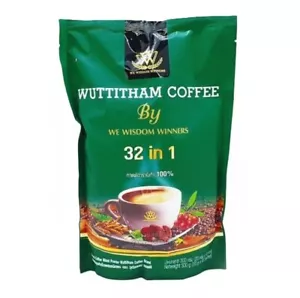Wuttitham Healthy Instant Coffee 32 in 1 Mixed Herbs Manage Weight Control - Picture 1 of 18