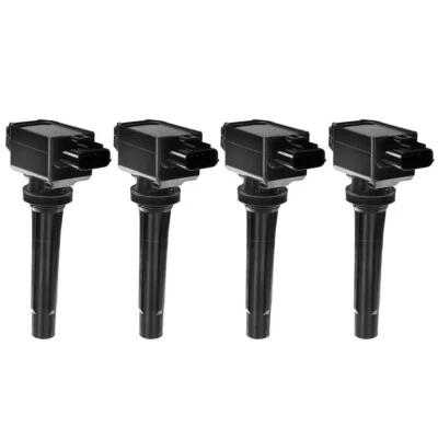 4x Bobina de encendido para Mazda 3 6 CX-3 2016-2018 CX-5 CX-9 MX-5 Miata L4 2,0 L 2,5 L Foto 1 de 4