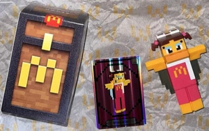 Genuine 2025 McDonald's Minecraft Happy Meal Toy Birdie Wings & Unused Code Card - Picture 1 of 1