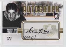2009-10 ITG Heroes and Prospects Auto Elmer Lach #A-EL Auto HOF
