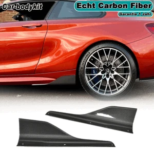 Faldón lateral de carbono para BMW M2 F87 Coupe 16-17 alerón lateral aletas divisor - Imagen 1 de 12