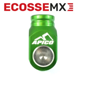 Kawasaki KX65 2003-2022 Apico Rear Brake Clevis GREEN KX250 2005-2008 Motocross - Picture 1 of 8