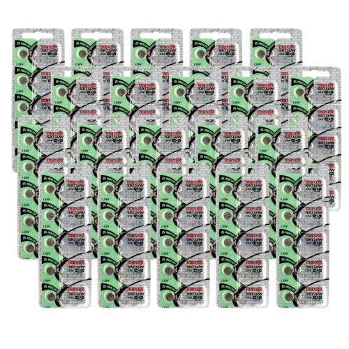 20 x 5 pièces de montre Maxell oxyde d'argent batterie SR726W haut drain remplacer 396 SR59