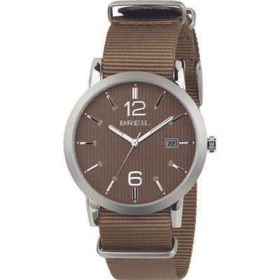 Orologio Uomo BREIL MOMENTO TW1457 Tessuto Khaki Sub 50mt - Immagine 1 di 2