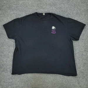 Born X Raised Shirt Men 2XL Black Taco Bell Logo Graphic Tee Short Sleeve Adult - Picture 1 of 16