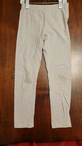 Girls Gymboree Pants Leggings Light Gray Size 5 - Picture 1 of 3
