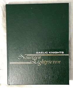 1987 Bishop Ludden NY High School Yearbook Gaelic Knights Syracuse NY - Picture 1 of 14