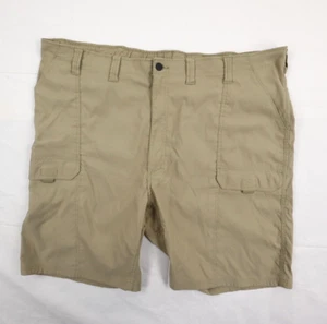 Wrangler Herren 48 Outdoor Wandern Khaki Utility Cargo Stretch Shorts - Bild 1 von 12