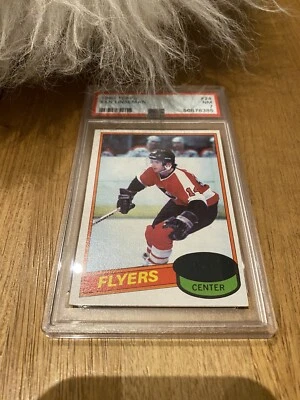 1980 (1980/81) Topps #24 Ken Linseman (Flyers)   PSA 7 - Image 1 of 2