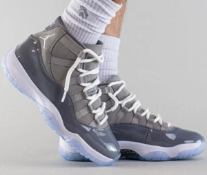 Nike Air Jordan 11 Cool Grey 2021 Jubilee Concord 378038-005 Damengröße 7,5 GS 6Y - Bild 1 von 11