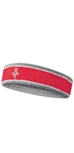 Houston Rockets NBA Unisex Nike Team Performance Basketball Headband Gray OSFM - Picture 1 of 2