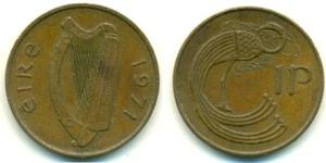 1971 Ireland 1p  Coin (b195) - Picture 1 of 1