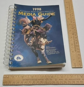 1998 Professional RODEO Cowboys Association - MEDIA GUIDE - PRCA - Dan Mortensen - Picture 1 of 15