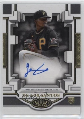 2023 Topps Tier One Break Out /299 Yerry De Los Santos #BOA-YD2 Rookie Auto RC - Image 1 of 2