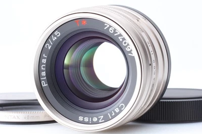 [Top MINT /Filter] Contax Carl Zeiss Planar T* 45mm F2 Lens For G1 G2 From JAPAN - Image 1 of 4