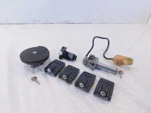 BMW K100LT K100RS & K75 K75S K75C Dual Seat Lock Fuel Gas Tank Cap Lock Key Set - Picture 1 of 10