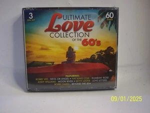 Ultimate Love Collection of the 60's 3-CD Audio CD SEALED - Bild 1 von 2